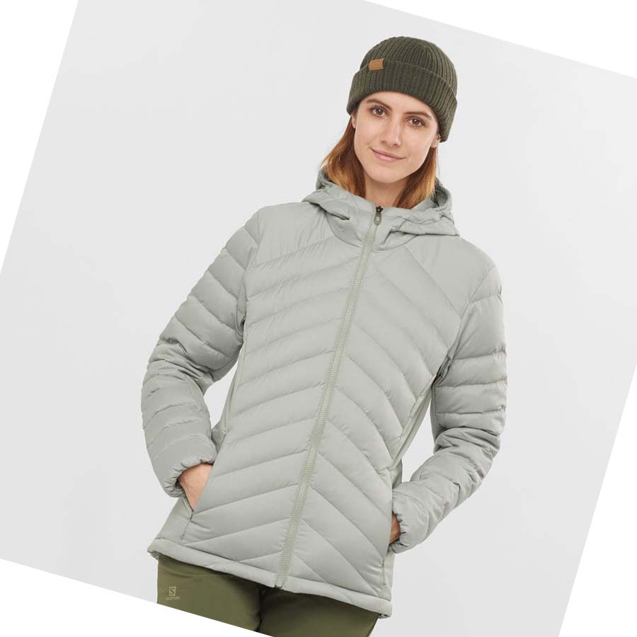 Salomon ESSENTIAL XWARM DOWN INSULATED Kadın Ceket Beyaz | TR 2445MQZ